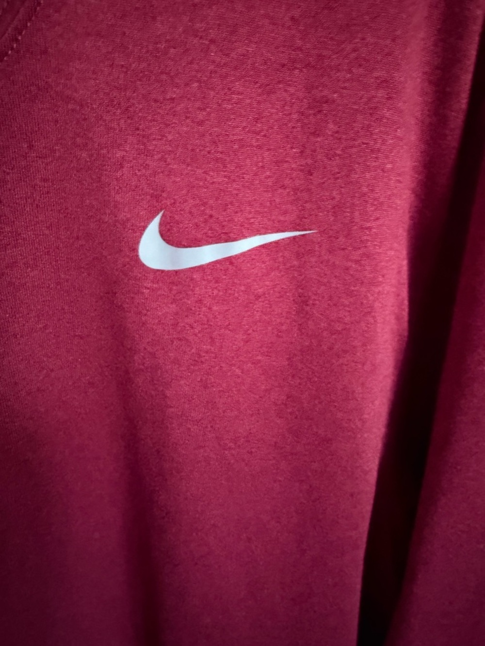 Nike Long-Sleeve Dri-Fit Performance Tee Size Medium - Picture 3 of 5